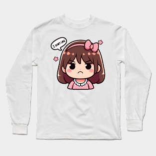 Dislike Girl Long Sleeve T-Shirt